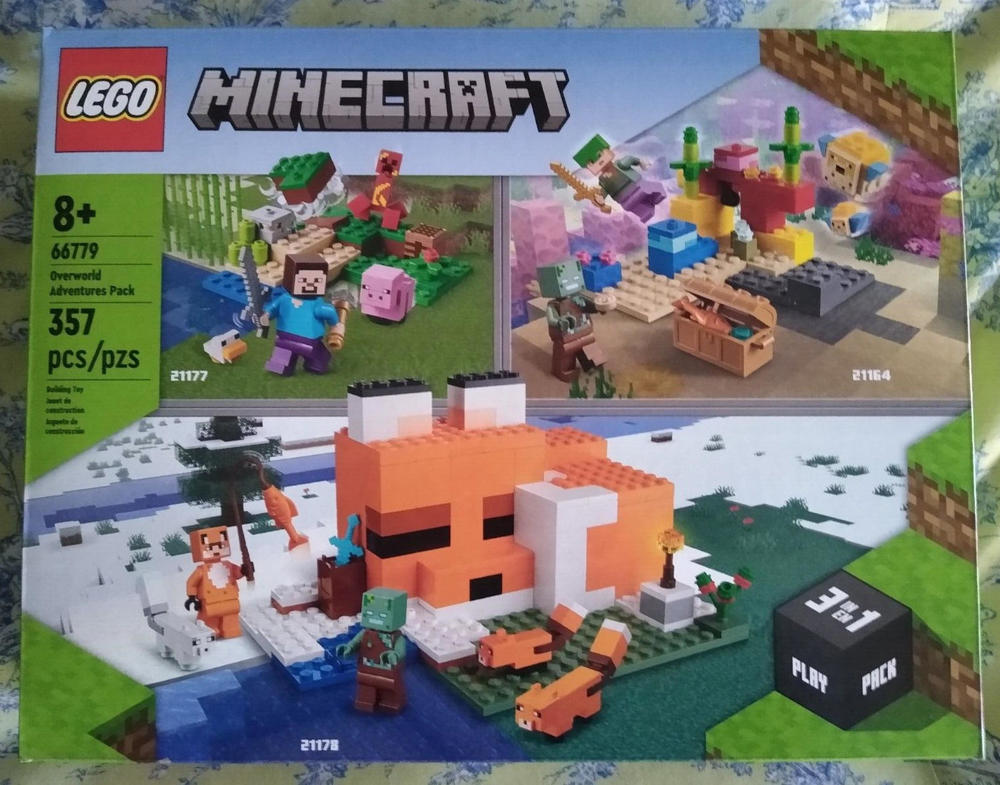 Lego 66779 Minecraft Overworld Adventures Pack [New]
